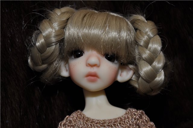 Корица (KW Cinnamon Elf in Fair Skin) - прибавление в нашем семействе кукол от Kaye Wiggs