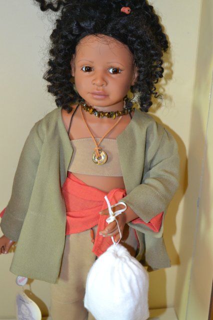 И снова она - коллекционная кукла Беттины Фергенспан (Bettina Fergenspan) для Zapf - Bindhi (фото 9)