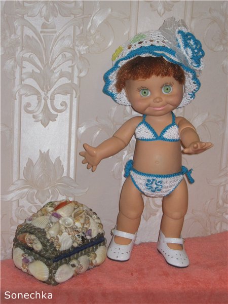 Летний гардероб для маленькой модницы фейсинки Шерри