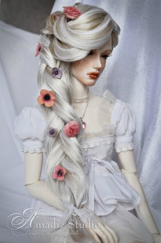 парики для кукол БЖД от: Amadiz Studio