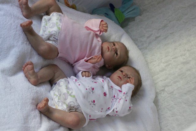 Ангелочки малыши... Куколки реборн Вишни Виктории