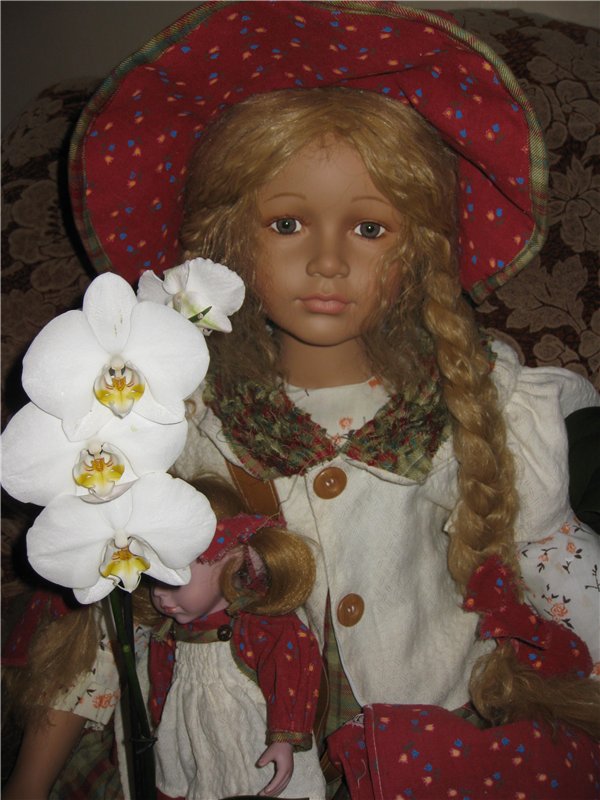 Наша гостья - кукла Martha от William Tung. Девочка нежная как орхидея