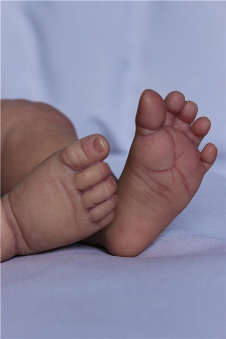 Блондинка Эллочка. Кукла реборн Светланы Преображенской