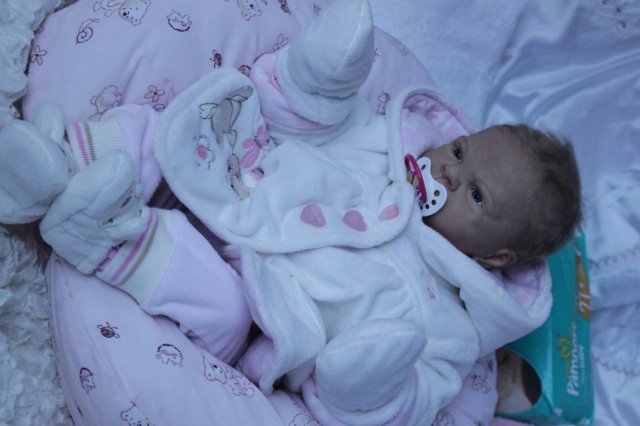 Детка Скарлет... Куколка реборн Виктории Вишни