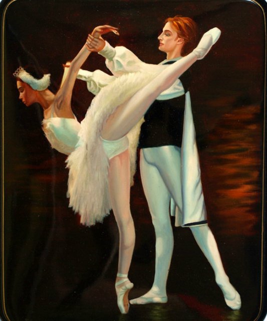 Усмотри тропинку в сказку или Здесь русский дух, здесь Русью пахнет. Федоскинская лаковая миниатюра