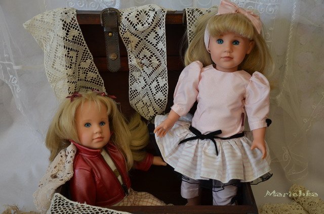 Двое из ларца одинаковы с лица. Куклы Darlene и Marie Gotz (фото 4)
