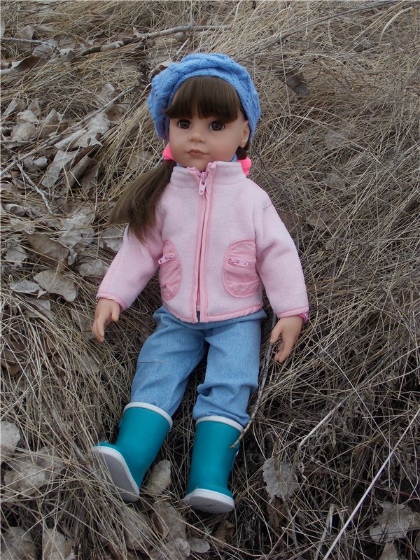 Гелькина прогулка (кукла Готц)