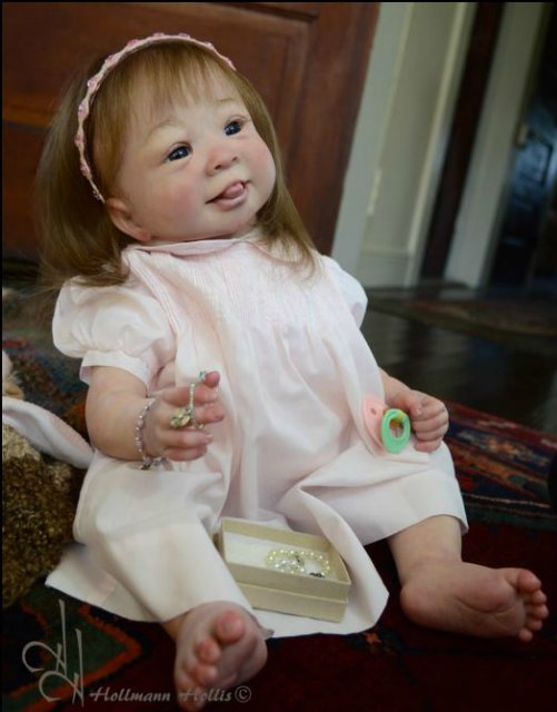 Прототип солнечная детка "Jenny" скульптор Alicia Toner (фото 8)