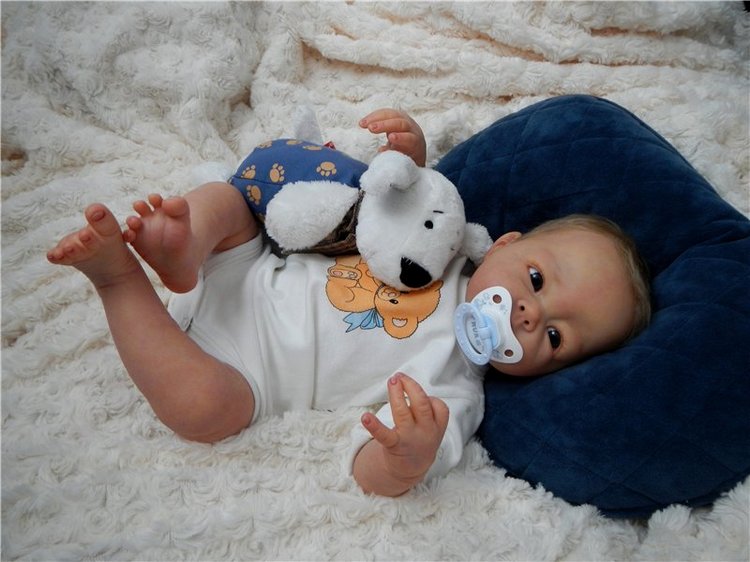 Андрюша. Малыш реборн Barmalina Nursery (фото 4)