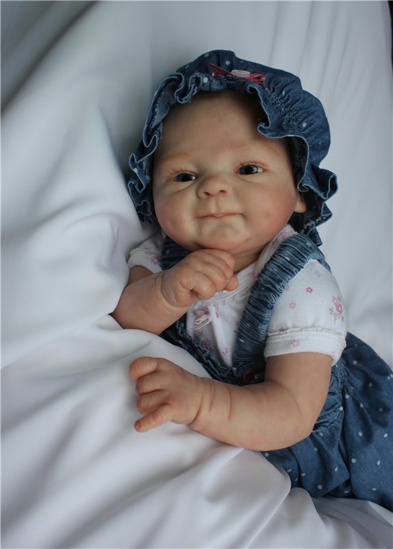 С днем рождения Оленька-olfi4ka! Кукла реборна Анастасии Гангало (фото 9)