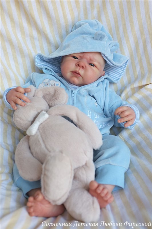Малыш реборн Ноэль (Noelle by Adrie Stoete). Художник - Любовь Фирсова