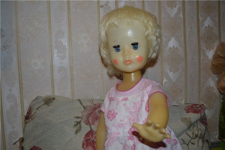 Найденыш куколка Нина — Советские винтажные куклы (СССР): Ленигрушка (фото 5)