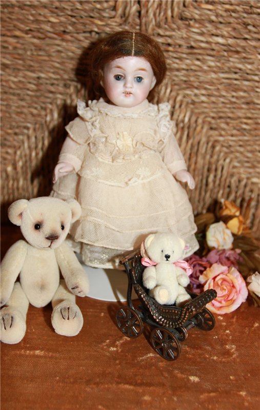 Кестнер 150, 1898 год — Антикварные куклы Kestner (Кестнер) JDK: Хильда (фото 2)