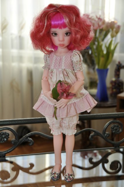 Розовая Лариса от Кайе Виггз - нежный бутончик (фото 6)