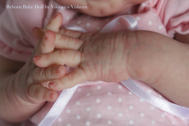 Крохотулька Angeli от Elisa Marx. Куколка реборн Виктории Вишни