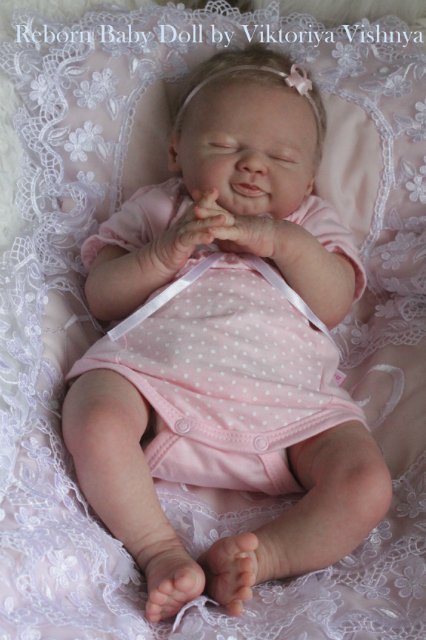 Крохотулька Angeli от Elisa Marx. Куколка реборн Виктории Вишни