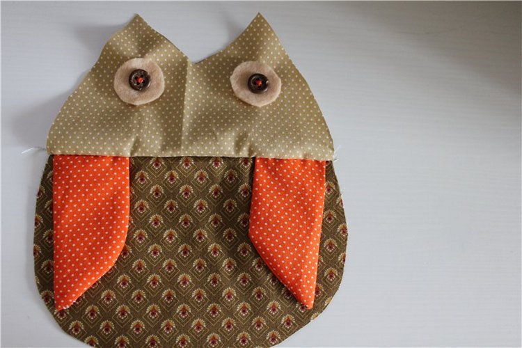 Совушка - текстильная игрушка своими руками