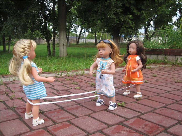 Тата, Анели и Лина! Куколки подружки Kathe Kruse | Бэйбики Тата, Анели и Лина! Куколки подружки Kathe Kruse