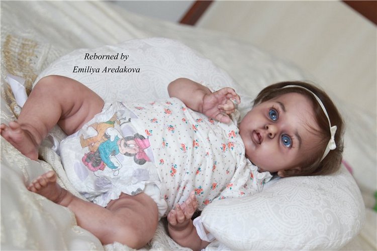 Экзотическая девочка Лилит. Кукла реборн Эмилии Аредаковой (фото 4)