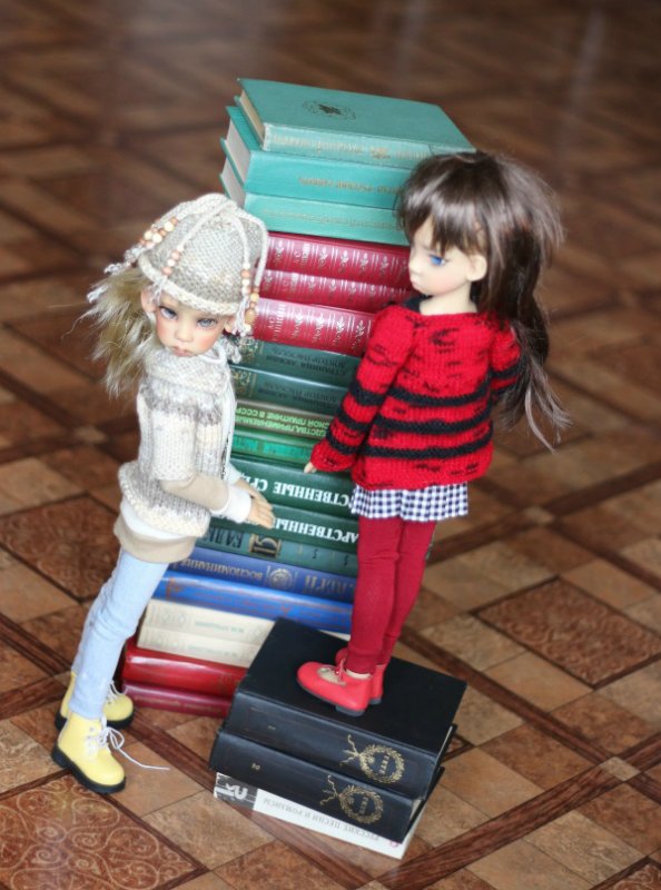 Куклы Кае Вигс и любовь к чтению