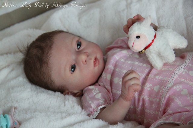 Аделиночка 2... Куколка реборн Виктории Вишни