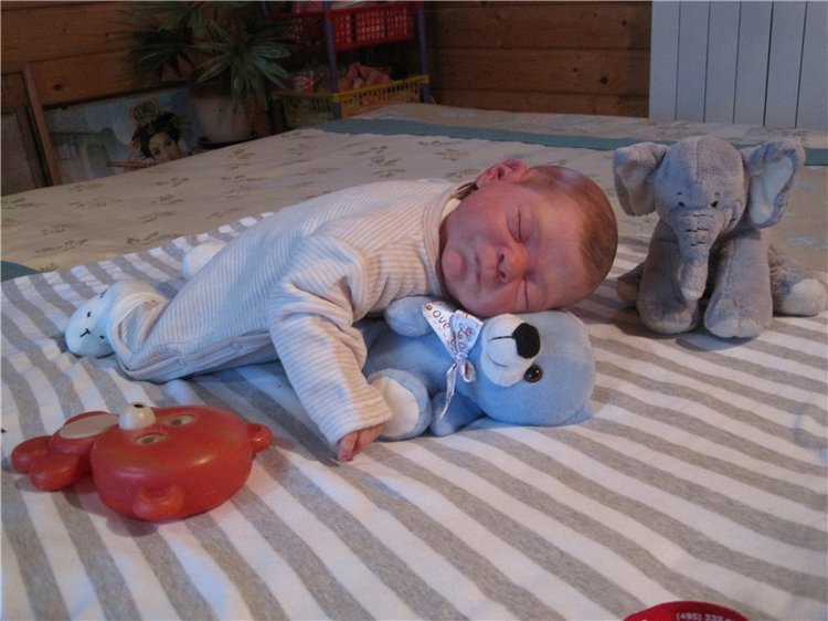 Колыбельная для малыша.Кукла реборн Тимурчик Ольги Астаповской