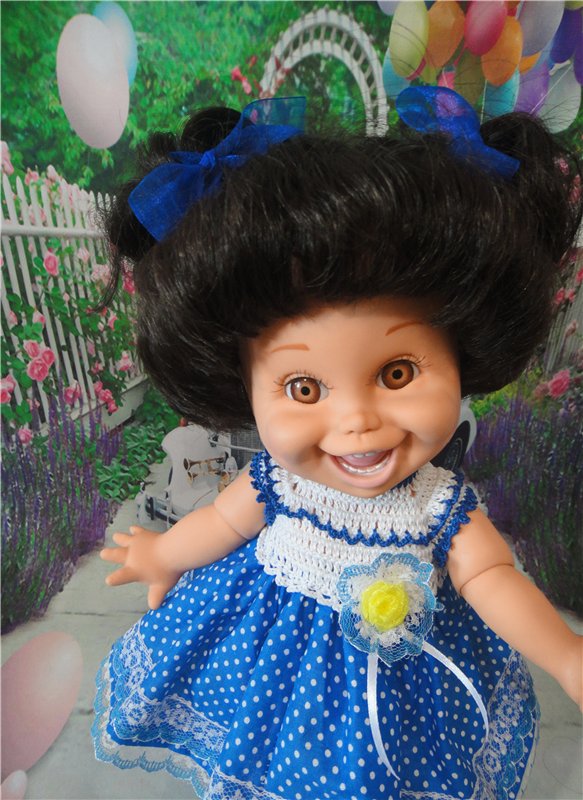 Новый образ Натали — Куклы Galoob Baby Face (Фейсинки): винтаж 90 (фото 7)