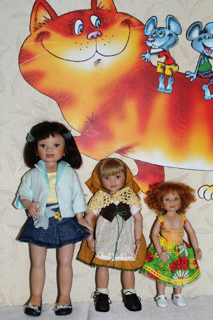 От больших к маленьким. Куколки LeeAnn и Бердинки (фото 5)