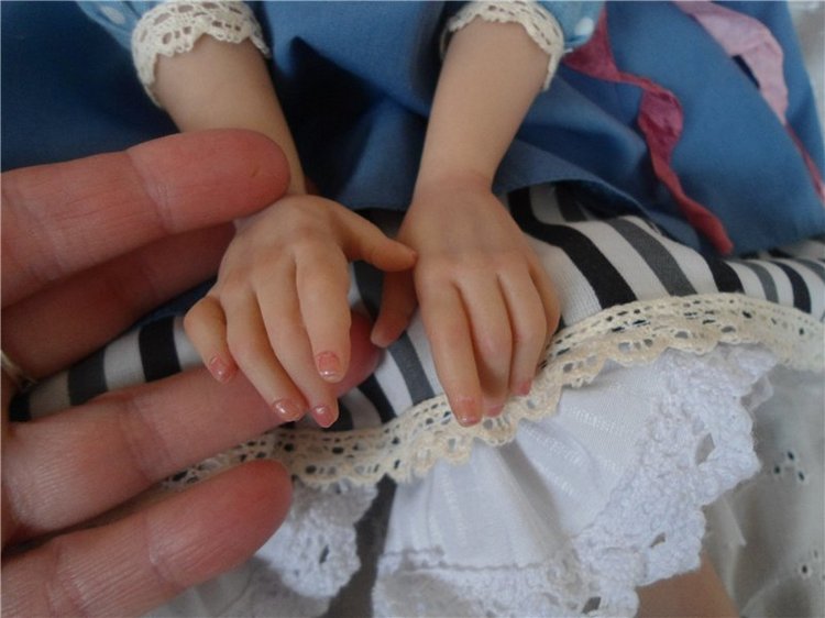 Моя первая авторская кукла - болтушка. Новенькие нового года