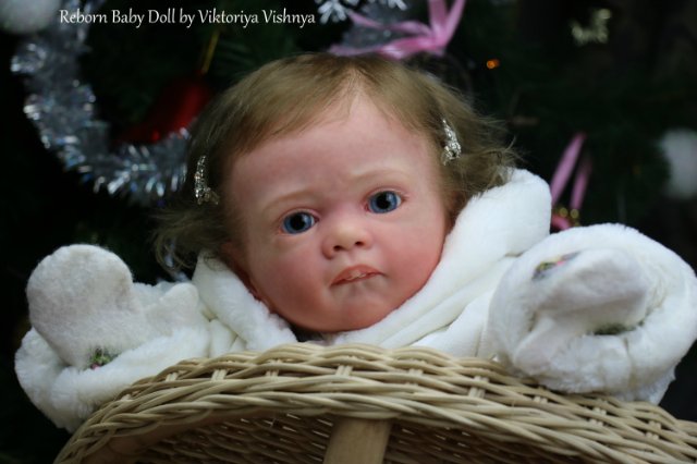 Настенька из сказки Морозко! Куколка реборн Виктории Вишни
