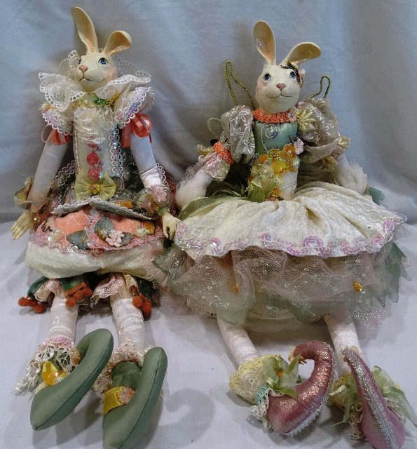 Волшебный мир Katherine collection - нет нет.. вам не кажется это действительно Олень - балерина и Гиппопотам манекенщица