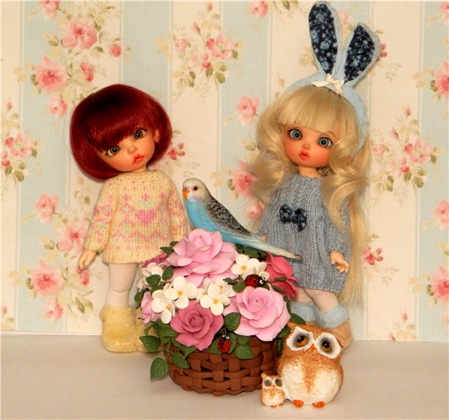 Мира и Виннушка. С наступающим 8 марта нас (фото 9)