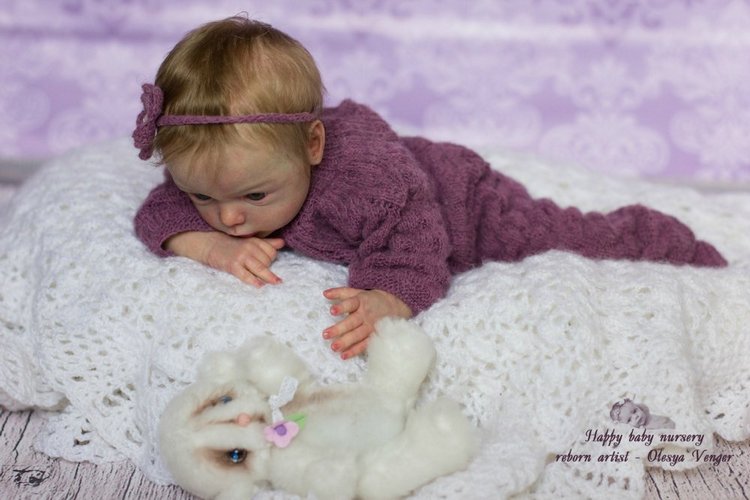 Мой ангел, моя нежность, моя Амелия. Кукла реборн Олеси Венгер