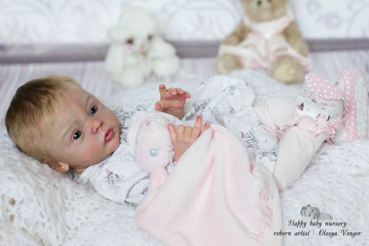Мой ангел, моя нежность, моя Амелия. Кукла реборн Олеси Венгер