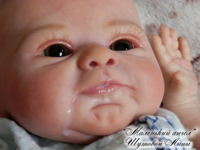 Маленький мужичок-хомячок Мишенька. Кукла-реборн Шутовой Анны (фото 4)