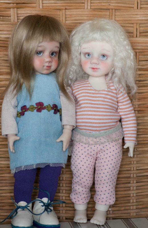 Несколько новых авторских шарнирных кукол (фото 7)