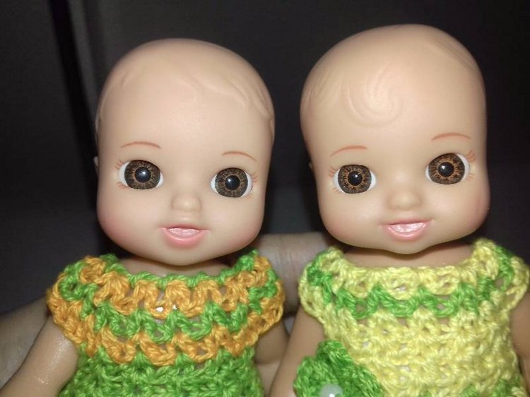 Сравнение молдов мини-куколок Chou-Chou. А одинаковы ли