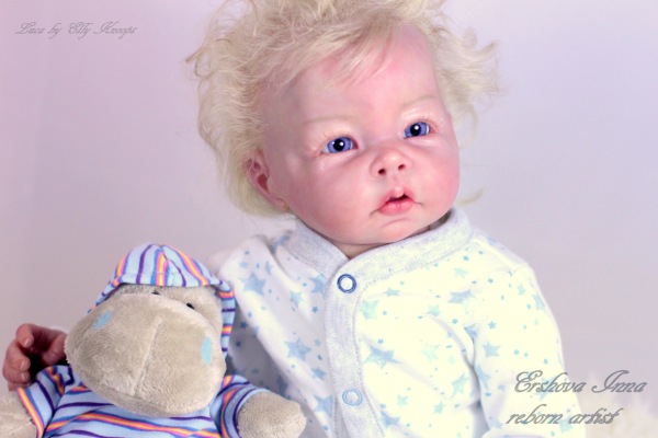 Лука, кукла реборн Инны Ершовой, молд реборн Luca by Elly Knoops