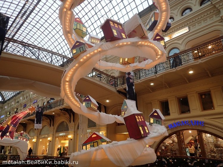 Путешествие за Новогодними впечатлениями в Москву. Часть 2