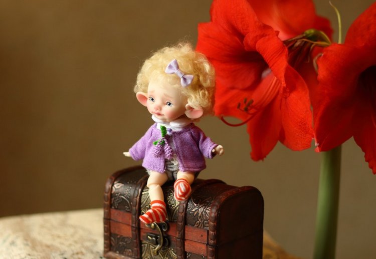 Маленькие мышки и большие прекрасные цветы (фото 6)