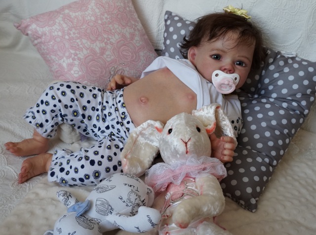 Девочка весна. Кукла реборн Наталии Коноваловой (фото 6)