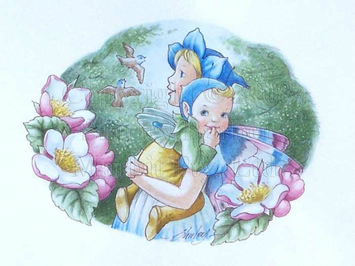 Мир эльфов и фей от Ширли Барбер (SHIRLEY BARBER)