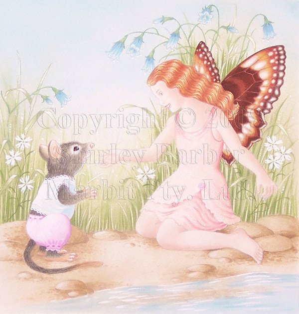 Мир эльфов и фей от Ширли Барбер (SHIRLEY BARBER)