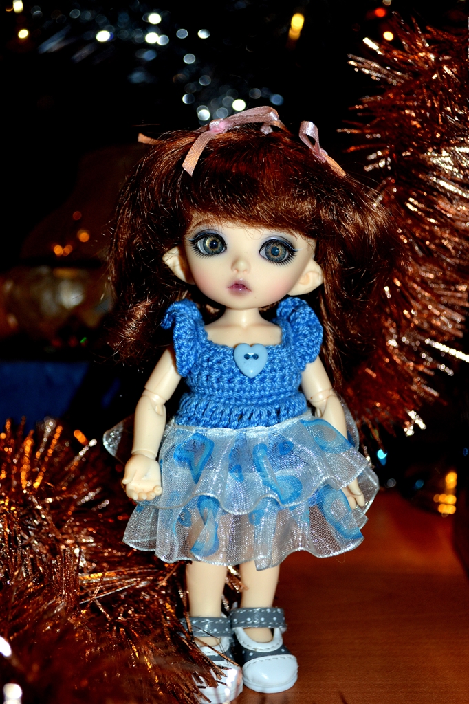 Новогодние приготовления наших красавиц BJD (фото 2)