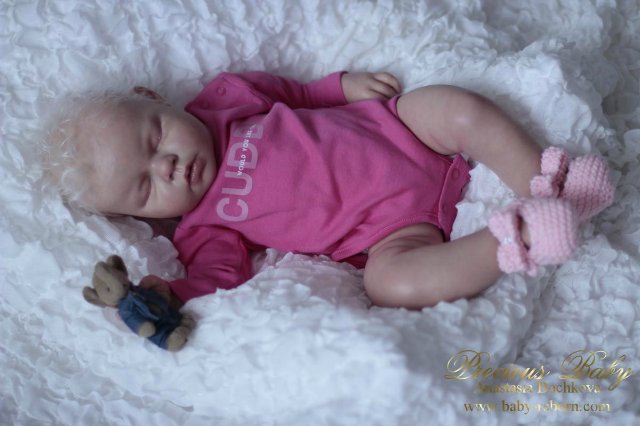 Маленькая снежинка! Кукла реборн Анастасии Бочковой