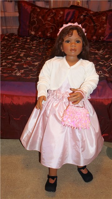 MARI - юная Леди из высшего общества, фарфоровая кукла от Pamela Erff (фото 7)