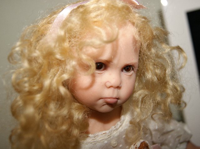 Обиженная Люси - OOAK doll by Jilie Fischer