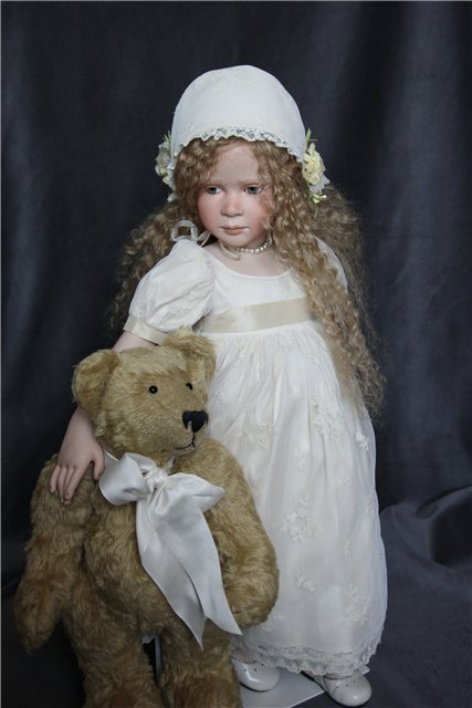 Лилу (Lilou) фарфоровая красавица от Рут Триффайзен (Ruth Treffeisen) (фото 5)