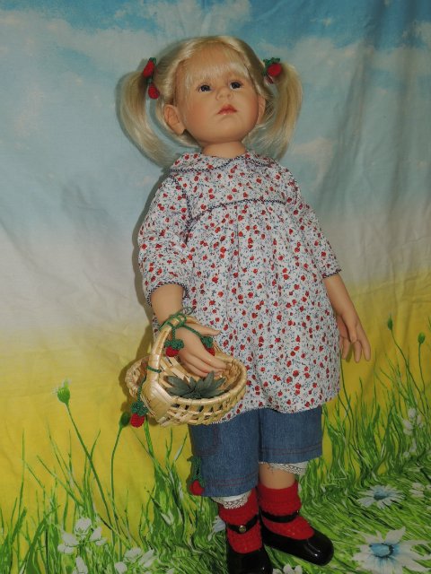 Две любимые сестрёнки. Куклы Гюнцель (фото 9)