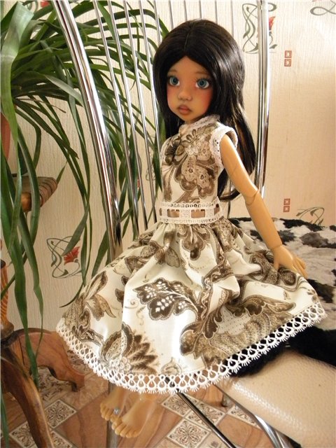 Продолжаем наряжаться, или - если долго мучиться... Kaye Wiggs Hope, BJD (фото 9)